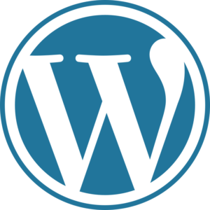 Logotipo da plataforma WordPress